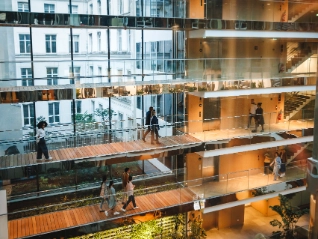 Multi level office space